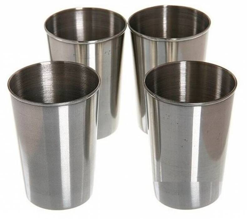 Набор стопок в чехле, 4 шт по 150 мл